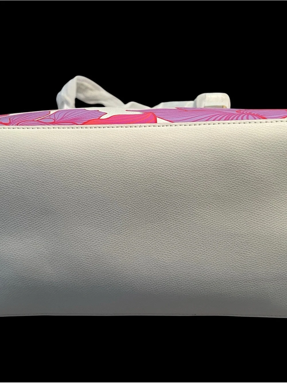 Vera Bradley NWT Emma Satchel Paradise Floral Lilac Bag with Dust Bag